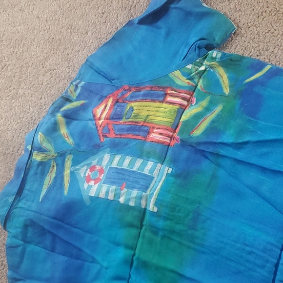 Colorful vtg. s/s Shirt Peter Popovitch S - Picture 7 of 7